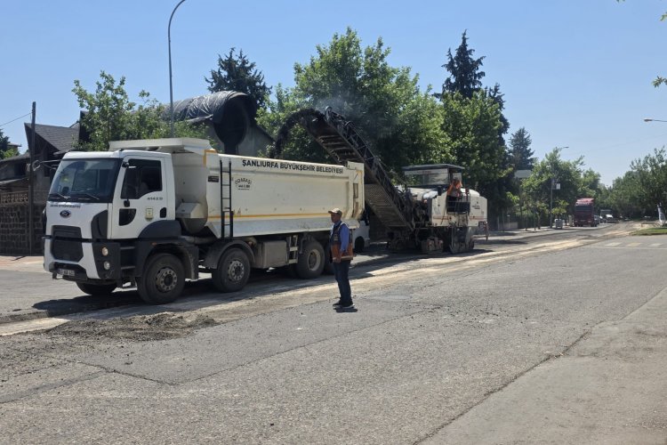 Siverek’te Ulaşım Konforu Artıyor: İki Önemli Cadde Sıcak Asfaltla Yenileniyor