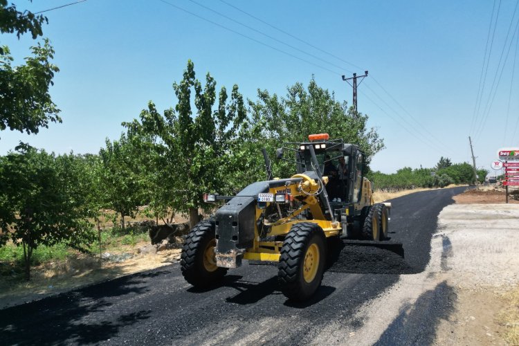 Siverek Hayvan Pazarı Yolu Sıcak Asfalta Kavuştu