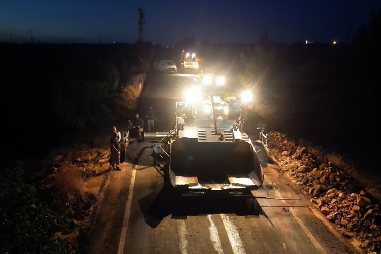 Bozova-OSB Hattında Gece Mesaisi: Mesafe 23 Kilometre Kısalıyor