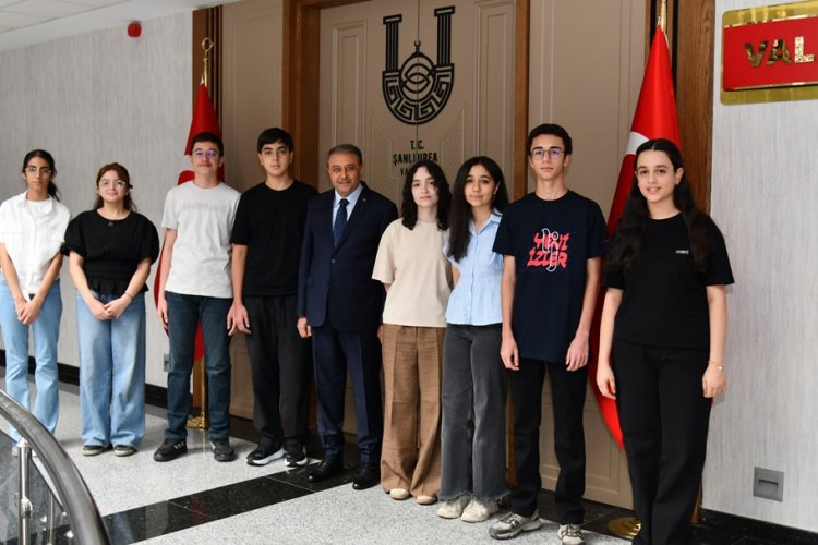 Şanlıurfa Valisi Hasan Şıldak’tan Başarılı Öğrencilere Özel Kabul