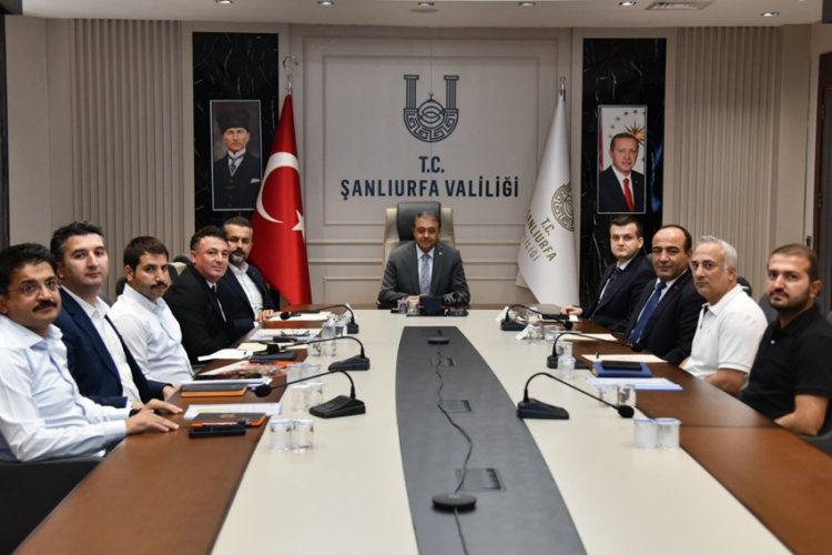 Şanlıurfa’da Karayolu Yatırımları Değerlendirildi