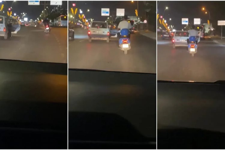 Seyir Halindeki Araçtan Atlamaya Çalıştı