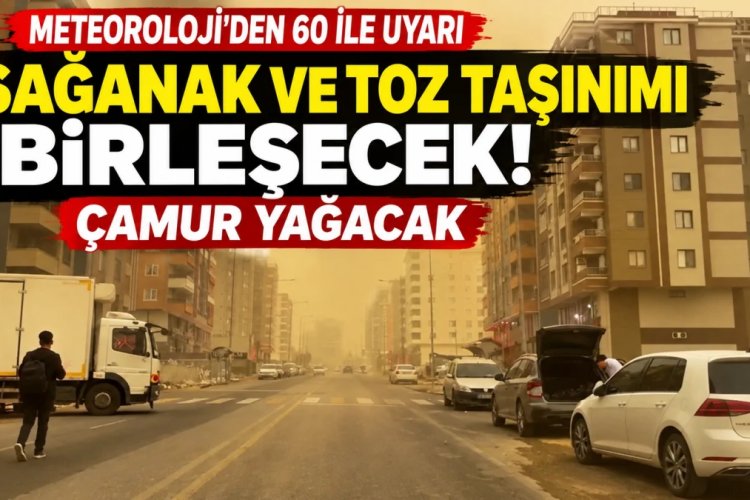 Meteoroloji’den Türkiye Geneline Fırtına ve Yağış, Şanlıurfa’ya İse "Çamur Yağmuru" Uyarısı!