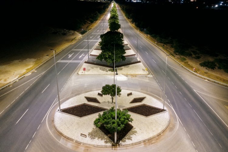 Şanlıurfa GAP Havalimanı Güzergâhında 18 Kilometrelik Yol Aydınlatıldı