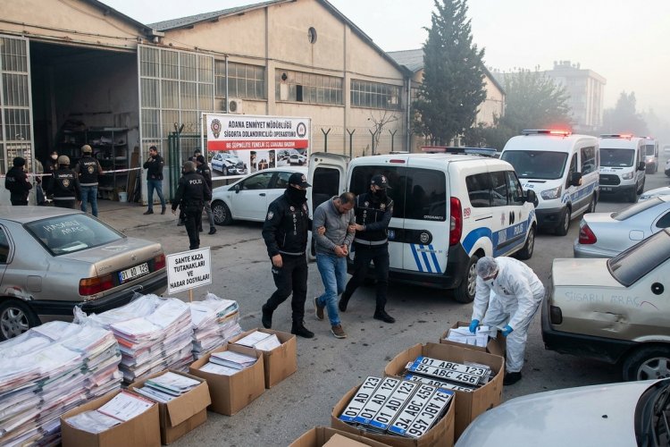 Dev Sigorta Dolandırıcılığı Operasyonu: Kurgu Kazalarla Milyonluk Vurgun