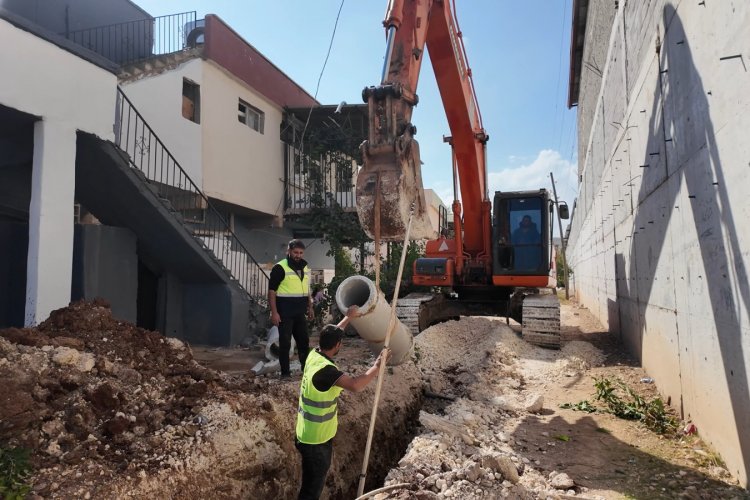ŞANLIURFA’DA ALTYAPI ÇALIŞMALARI ARALIKSIZ SÜRÜYOR